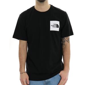 T-SHIRT FINE TEE THE NORTH FACE NERO